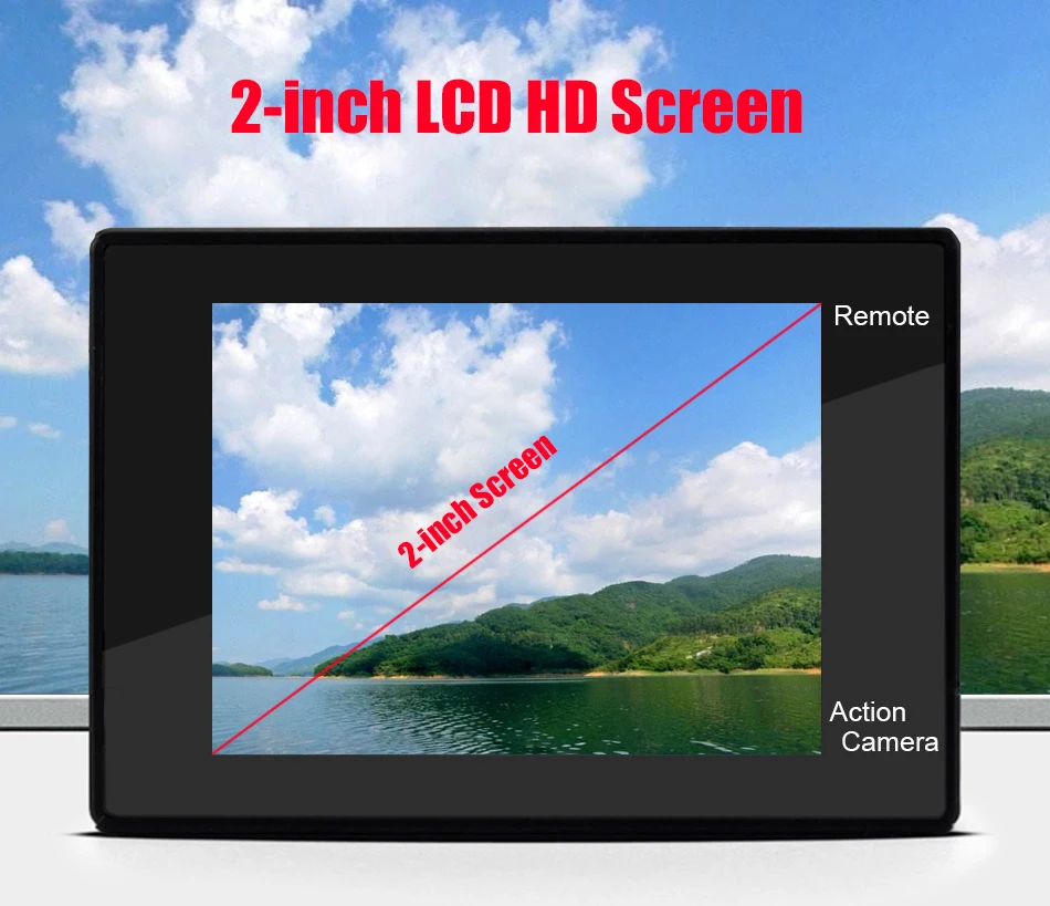 Экшн-камера eken H9 H9R wifi 4 K/30FPS 1080 p/60fps 720 P/120FPS Ultra HD мини-камера для подводной съемки Водонепроницаемая спортивная видеокамера