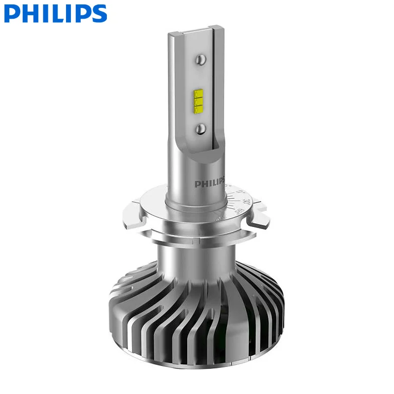 Philips Ultinon светодиодный H7 12V 11972ULX2 6000K яркие лампы для автомобиля светодиодный Авто HL луч+ 160% более яркий Германия(двойная упаковка