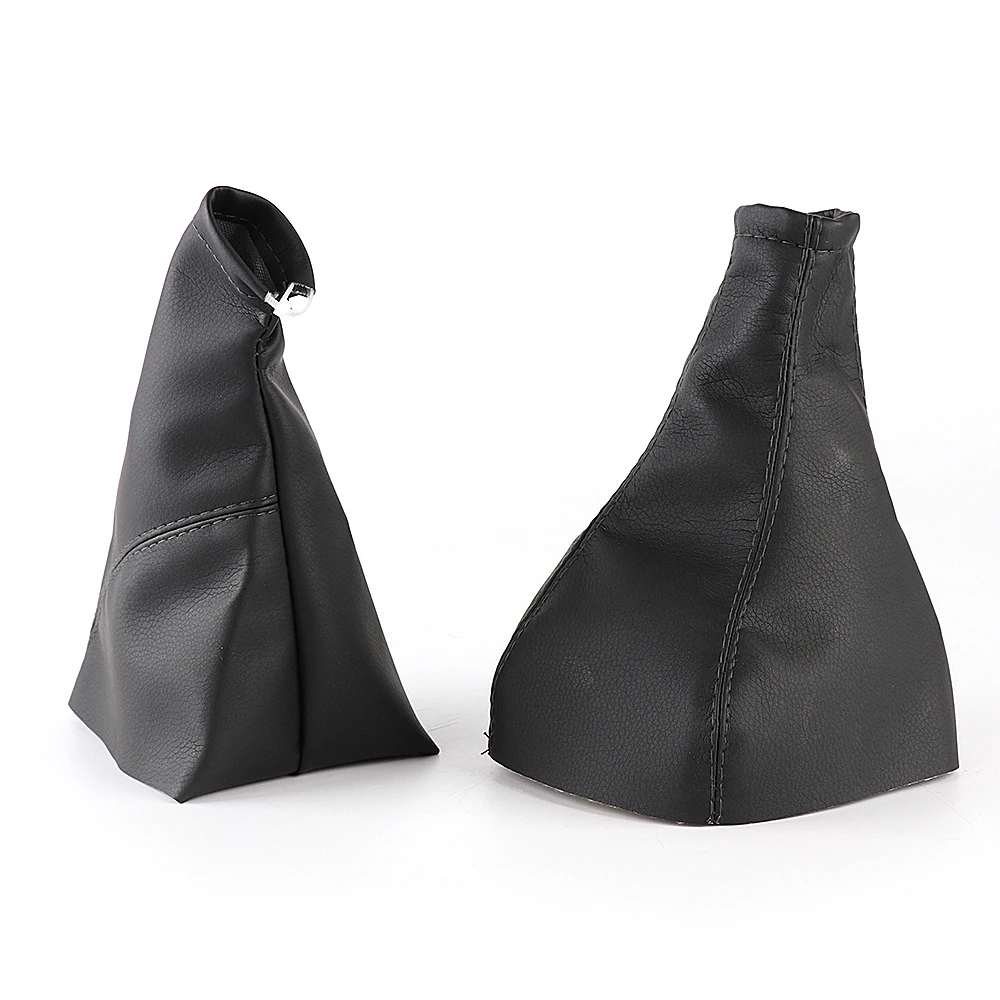 Авто украшения кожа Стопорная втулка ручного тормоза гетры переключения