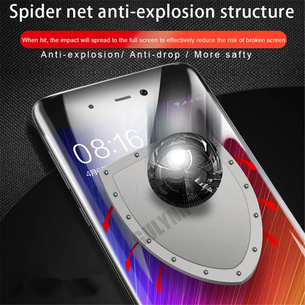 Мягкий полное покрытие гидрогель Защитная пленка для huawei honor8 v8 Lite ScreenProtectorfor honor