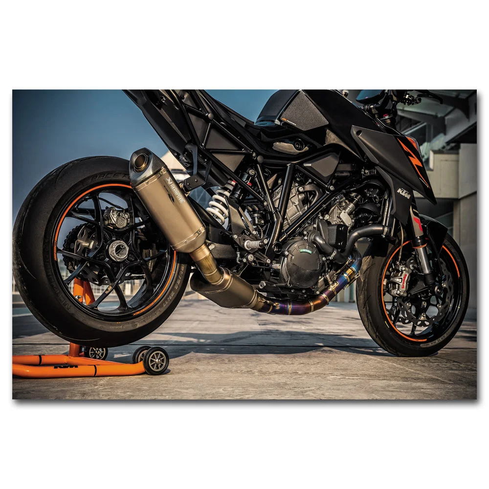 Мотоцикл 1290 супер велосипед стены Плакаты и художественная печать на холсте