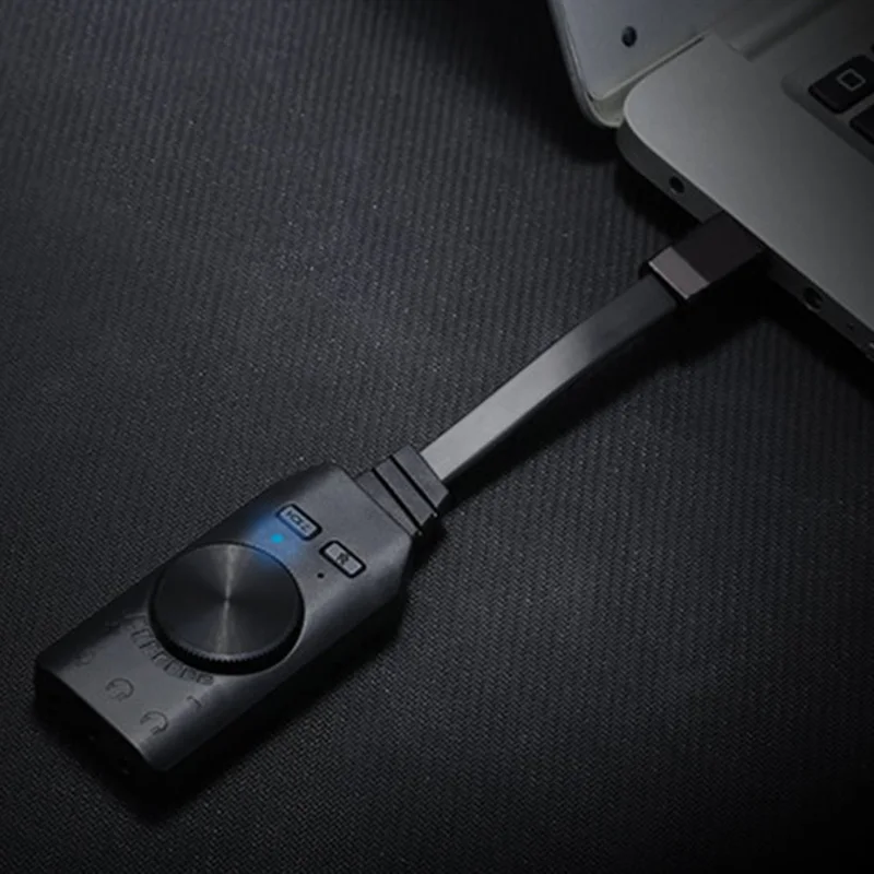 USB внешний адаптер для звуковой карты 7,1 каналов Plug and Play конвертер для звуковой карты Новое поступление