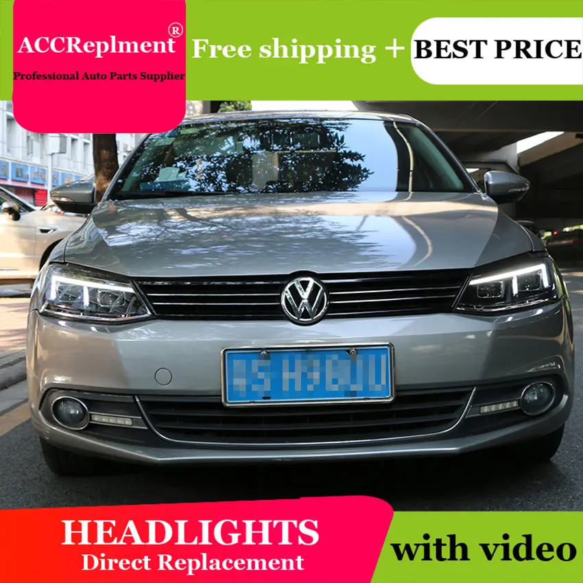 Автомобильный Стайлинг для VW Passat головной светильник s 2012-2018 светодиодный