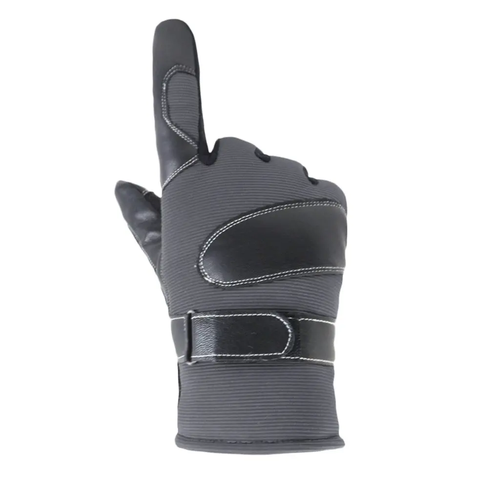 

Men Ski Gloves Winter Breathable Plus Velvet Warm Gloves Outdoor Sports Skate Snowmobile Snowboard Mittens Screen Waterproof