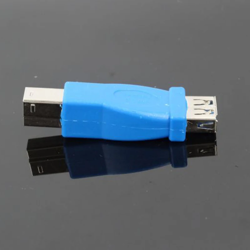 Кабель переходник ult best для принтера USB 3 0 A мама B папа USB3.0 конвертер сканера синий