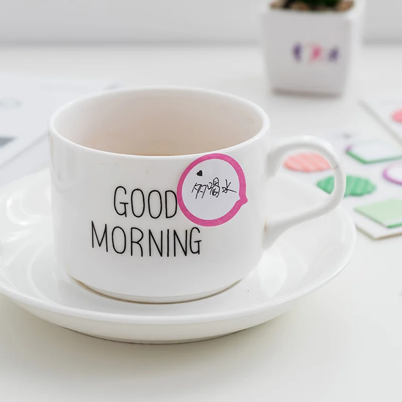 Милые кавайные блокноты для заметок креативные клейкие бумажные канцелярские