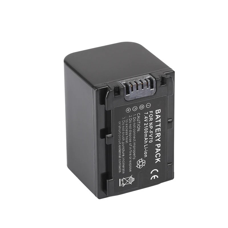 Dinto 1 шт. 2100 мА/ч фонарь NP FV70 NPFV70 Аккумулятор для цифровой камеры Sony 50 CX150 CX350E CX550E |