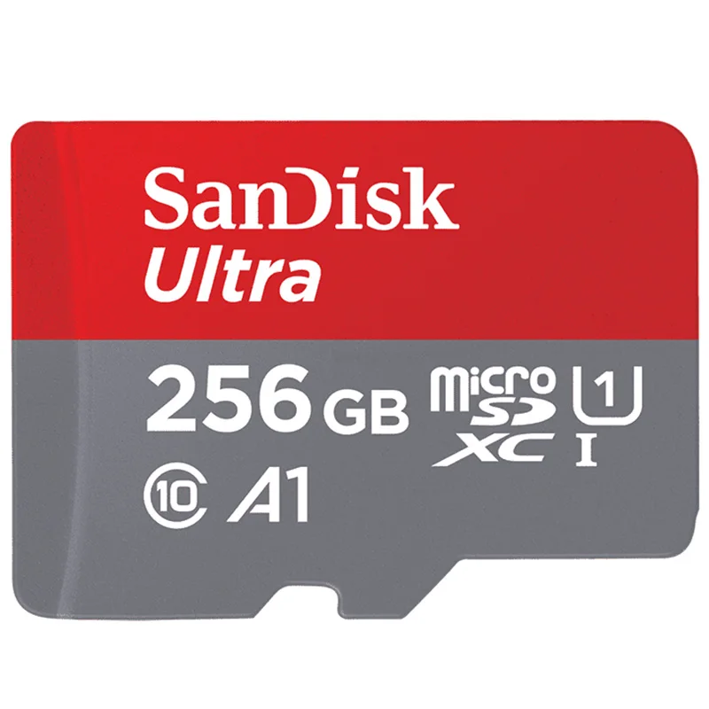 256GB SanDisk Ultra 64 гб 32 гб 16 гб Micro SD карта максимальная скорость чтения 98 м/с класс 10 A1 UHS-1 флеш-карта TF карта памяти Microsd 128 гб 256 гб - Емкость: 256GB