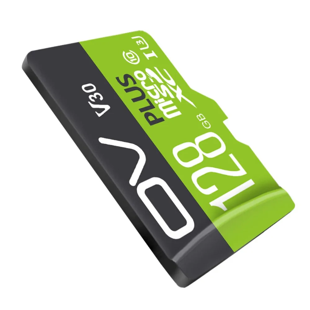 Карта памяти TF (MicroSD) карта 128 ГБ высокоскоростная версия U3 C10 V30 PLUS скорость чтения