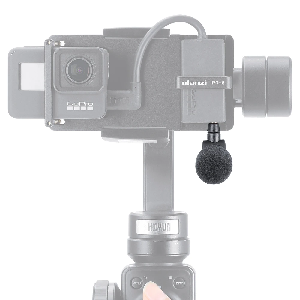 Saramonic 3,5 мм TRS мини Vlog беспроводной всенаправленный микрофон для Gopro 7 6 5 DSLR камера Аудио Видео Запись микрофон видеокамеры