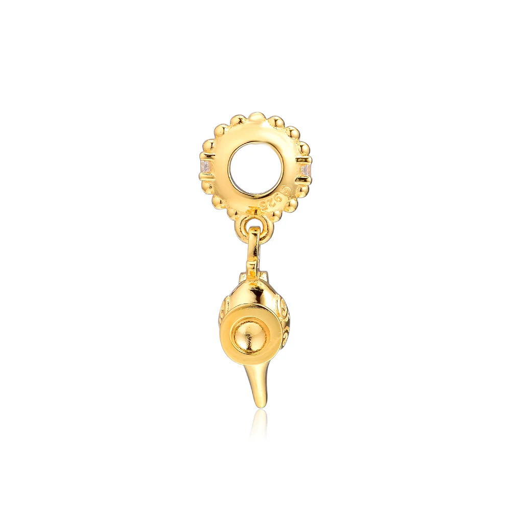CKK Bead Charm Sterling Silver 925 Charms Jewelry Original Magic Lamp Beads Fits Pandora Bracelet Making | Украшения и аксессуары