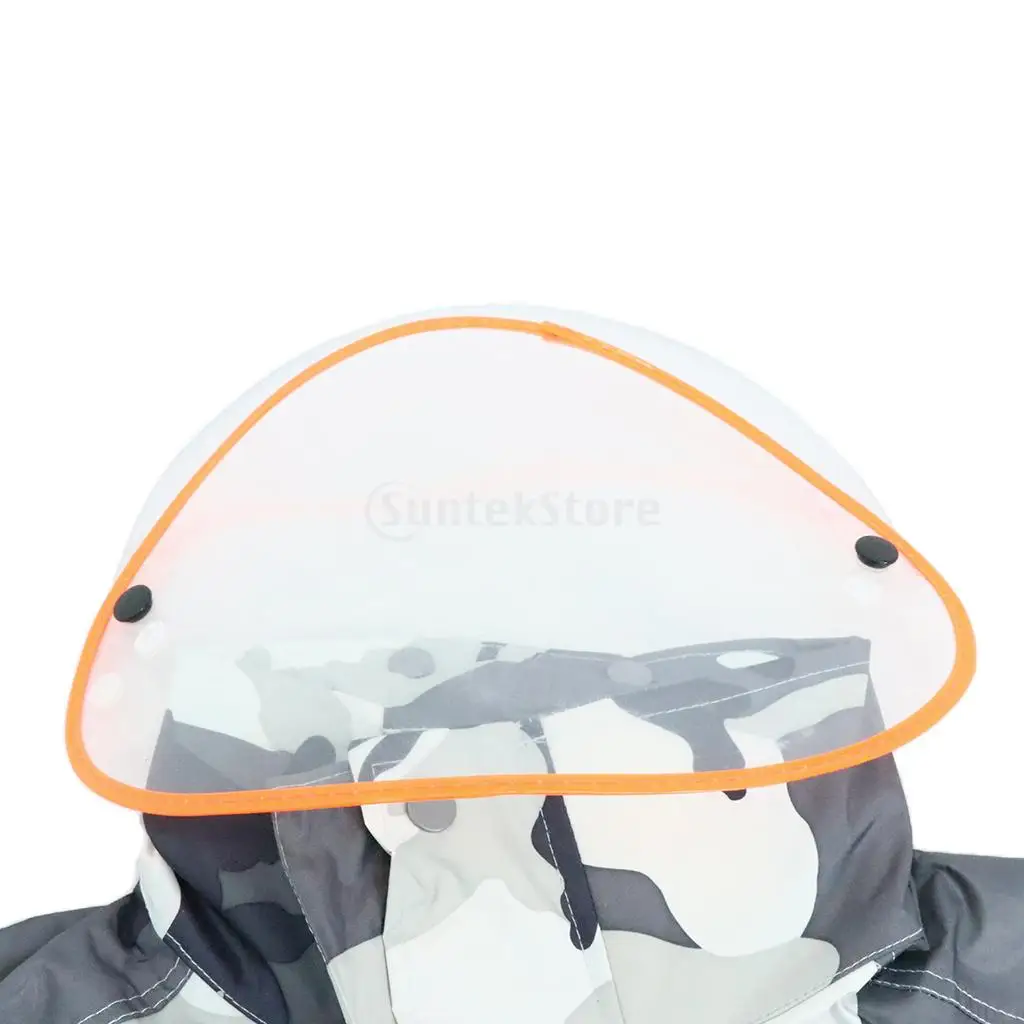 

Men Women Waterproof Hooded Jacket & Trousers Rain Suit Set for Outdoor Hiking Camping Fishing Cycling Motorcycling M - 3XL Size
