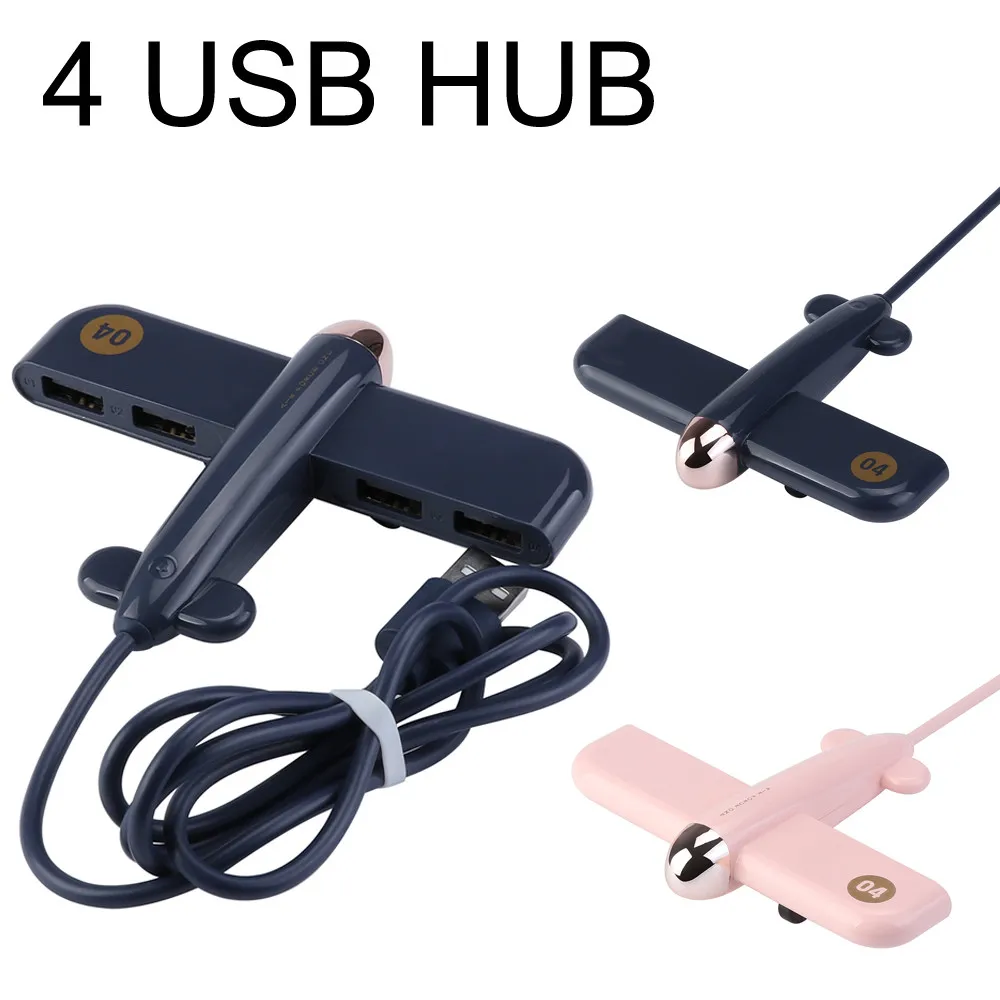 2018 новинка высокое Скорость мини usb хаб 4 Порты и разъёмы USB 2 0 концентратор