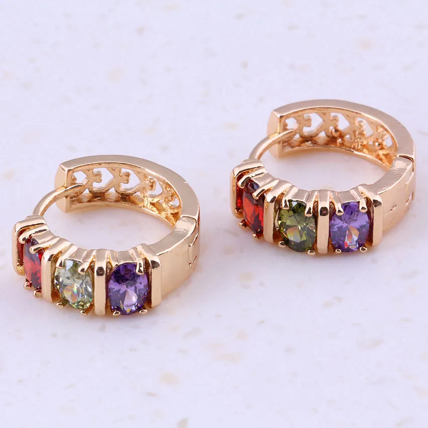 Изящные Разноцветные серьги с искусственным жемчугом желтый золотой обруч Huggie