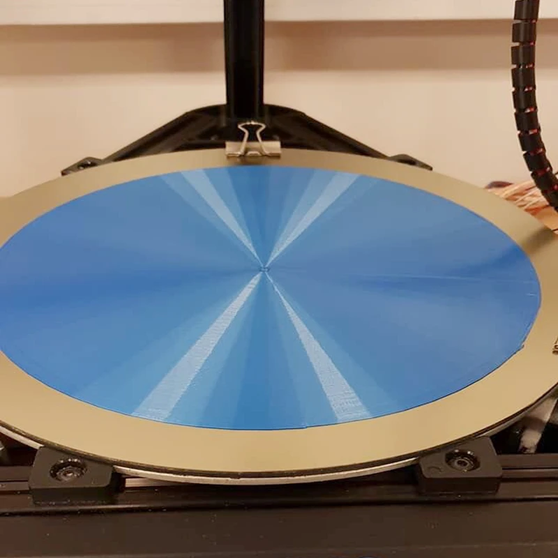 

ENERGETIC Magnetic Spring Steel PEI print Bed+Round Hot Bed Sticker Dia 200/240mm flex plate for Kossel Delta 3D Printer parts