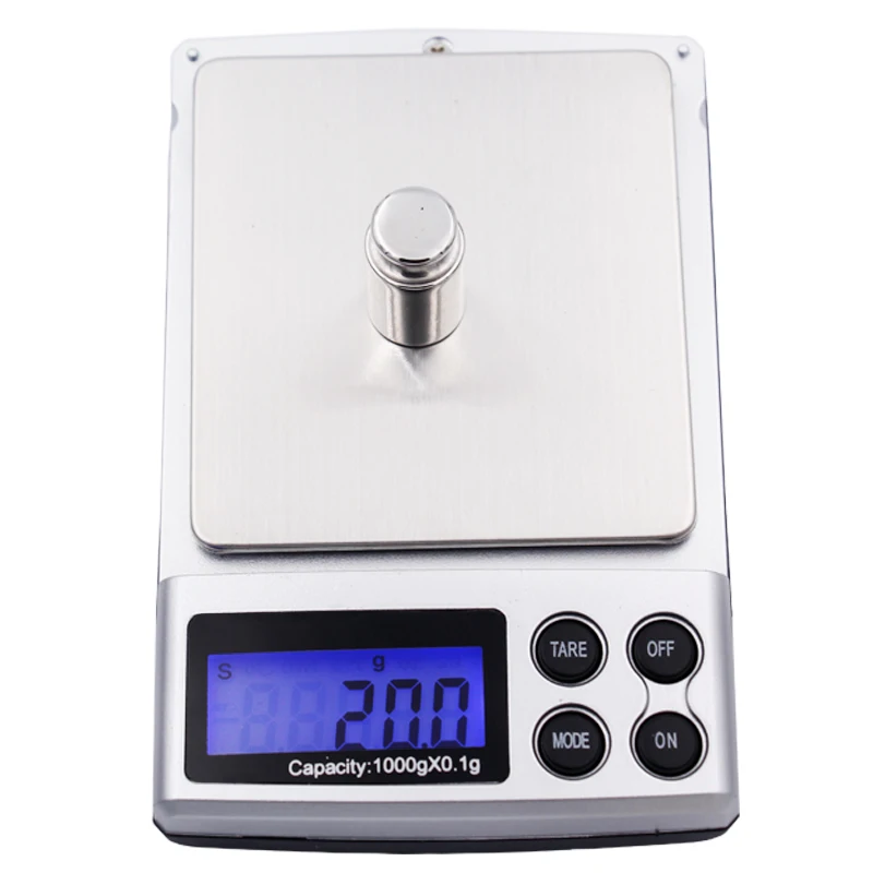 

10pcs/lot 0.1g 1000g Digital Scales digital pocket Electronic Jewelry gold Balance Weighing Scale 20% off