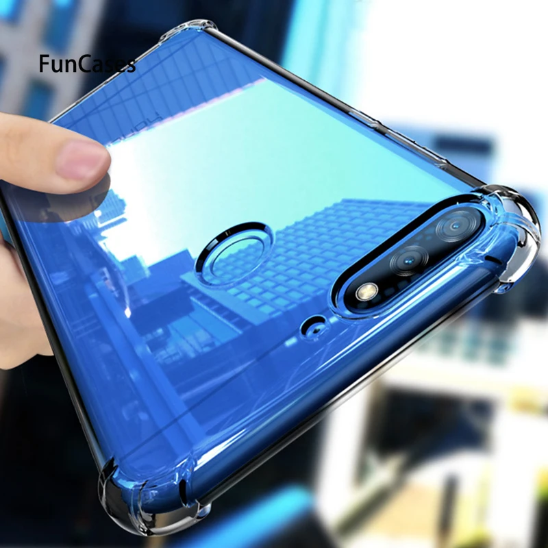 Ясно Мягкие TPU чехол для телефона huawei P20 P30 Mate20 Pro Lite Nova4 3 3i Honor V20 8A 10 Y9 2019