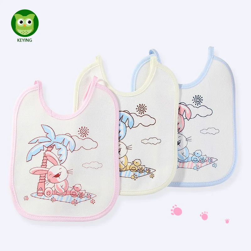 

KEYING Baby Bibs Waterproof Cotton Bandana Newborn Towel Bandanas Baby Clothing Babies Infant Saliva Towels Wear Burp Cloths