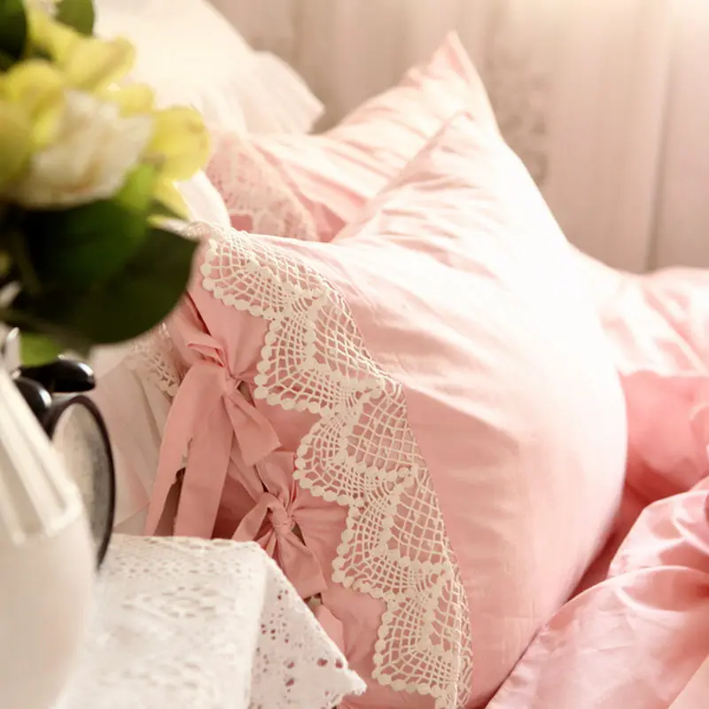 Новинка Европейское стандартное хлопковое кружевное покрывало с вышивкой