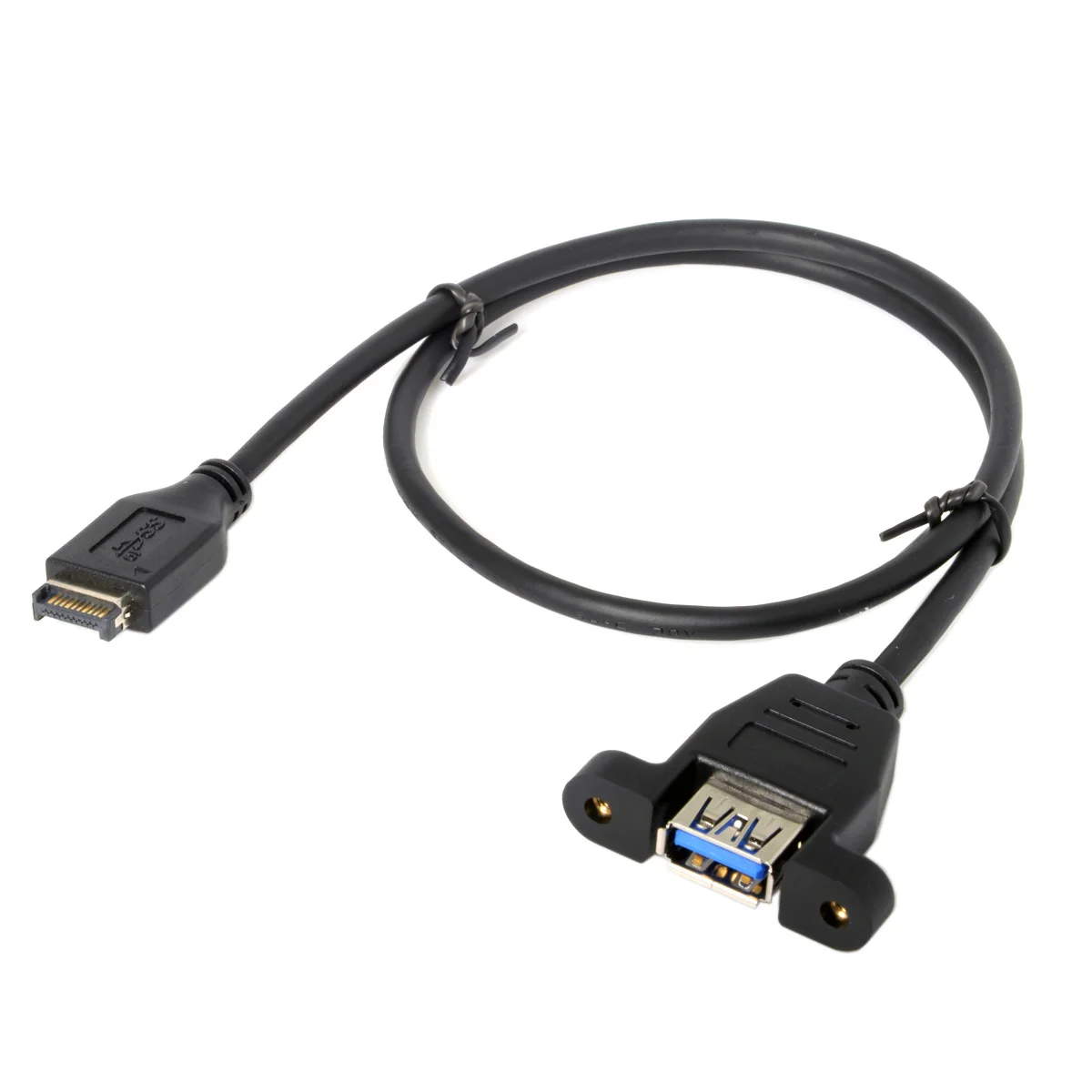 50 см панель крепление типа USB 3 1 Передняя заголовок к 0 тип A Женский удлинитель|to