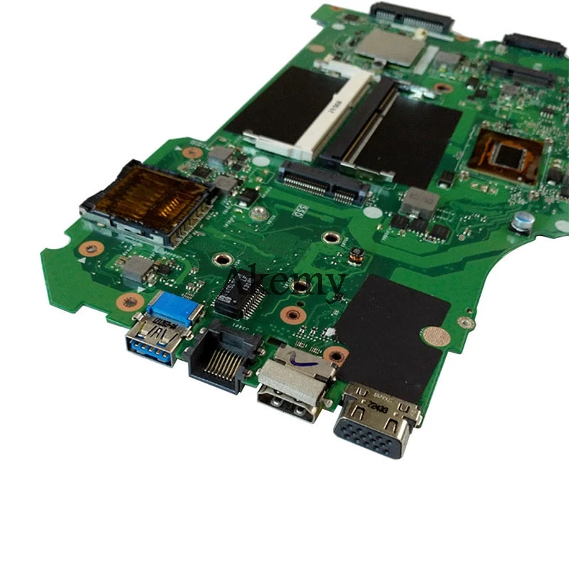 Akemy K56CB материнская плата для ноутбука For Asus K56CM K56C K56 S550CM S550C тест оригинальная I7 CPU