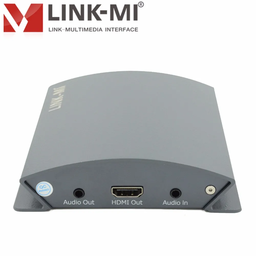 LINK-MI PSH01 Professional SDI-HDMI преобразователь 1080p с аудио и DIP-переключателем вход сигнала