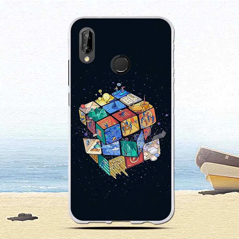 Soft 5.84&quot for Huawei P20 Lite Case Nova 3e Cover TPU Silicon Funda Phone Back Shell |