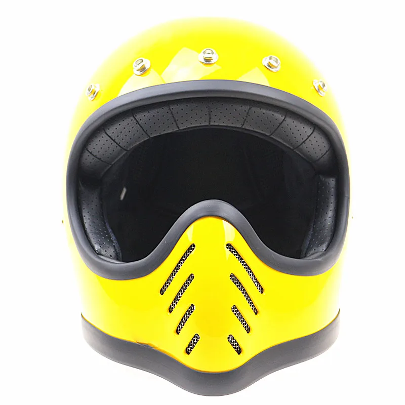 Geniune Zombies Racing moto 3 модель полный шлем дизайн для винтажный Байк и Винтажный стиль moto rcycle