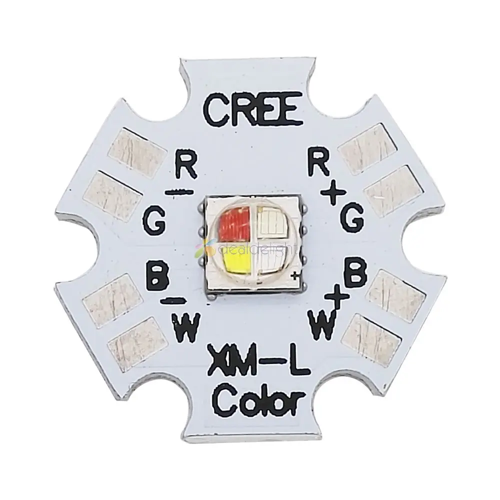 5 шт. Cree XLamp XML XM L RGBW RGBWW RGB + Холодный/теплый белый 12 Вт 4 чип светодиодный излучатель