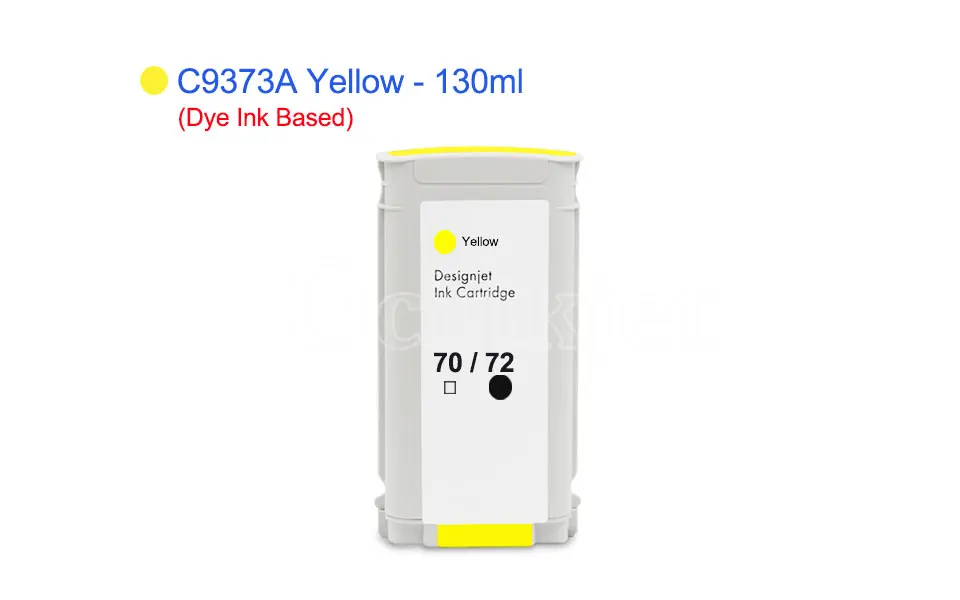 Ocinkjet 6 шт. для hp 72 чернильный картридж с чернилами для hp T610 T620 T770 T790 T1100 T1120 T1200 T1300 принтер с чипом