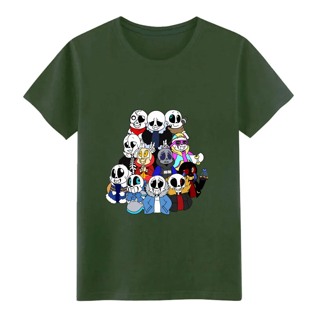 Футболка с героями мультфильма undertale sans хлопковая S XXXL принтом Новинка знаменитая