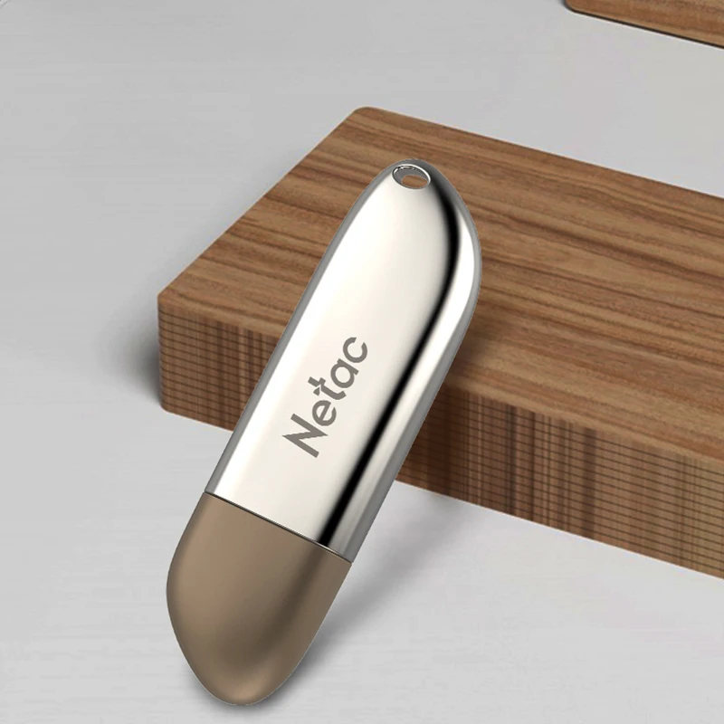 Netac флеш накопитель USB 3 0 16 ГБ 32 64 Гб 128 мини Высокоскоростная металлическая usb