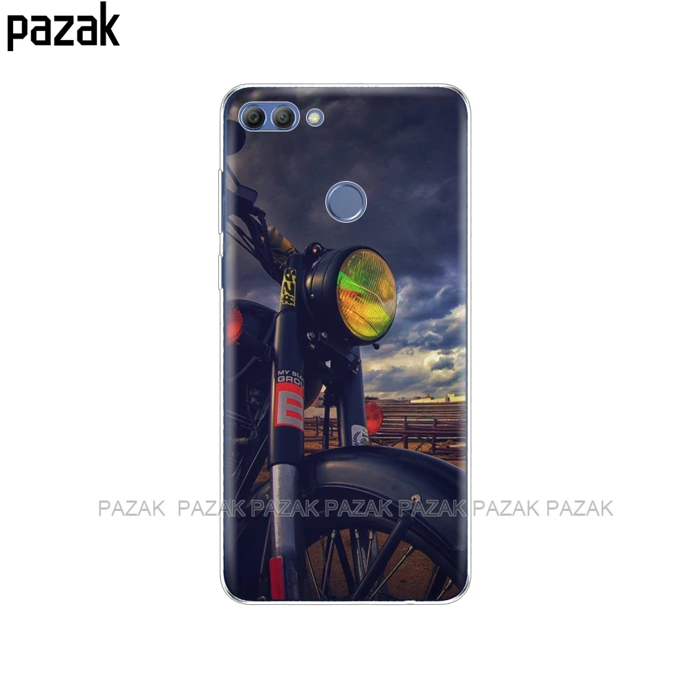 52256 Чехол для huawei P Smart чехол Enjoy 7S Мягкий ТПУ силиконовый чехол-накладка для huawei P Smart Coqa чехол с принтом - Цвет: 52256
