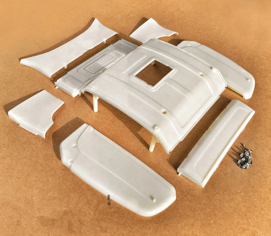 Корпус кузова для грузовика Tamiya Радиоуправляемый трейлер Скания R620 1/14 R730|Детали