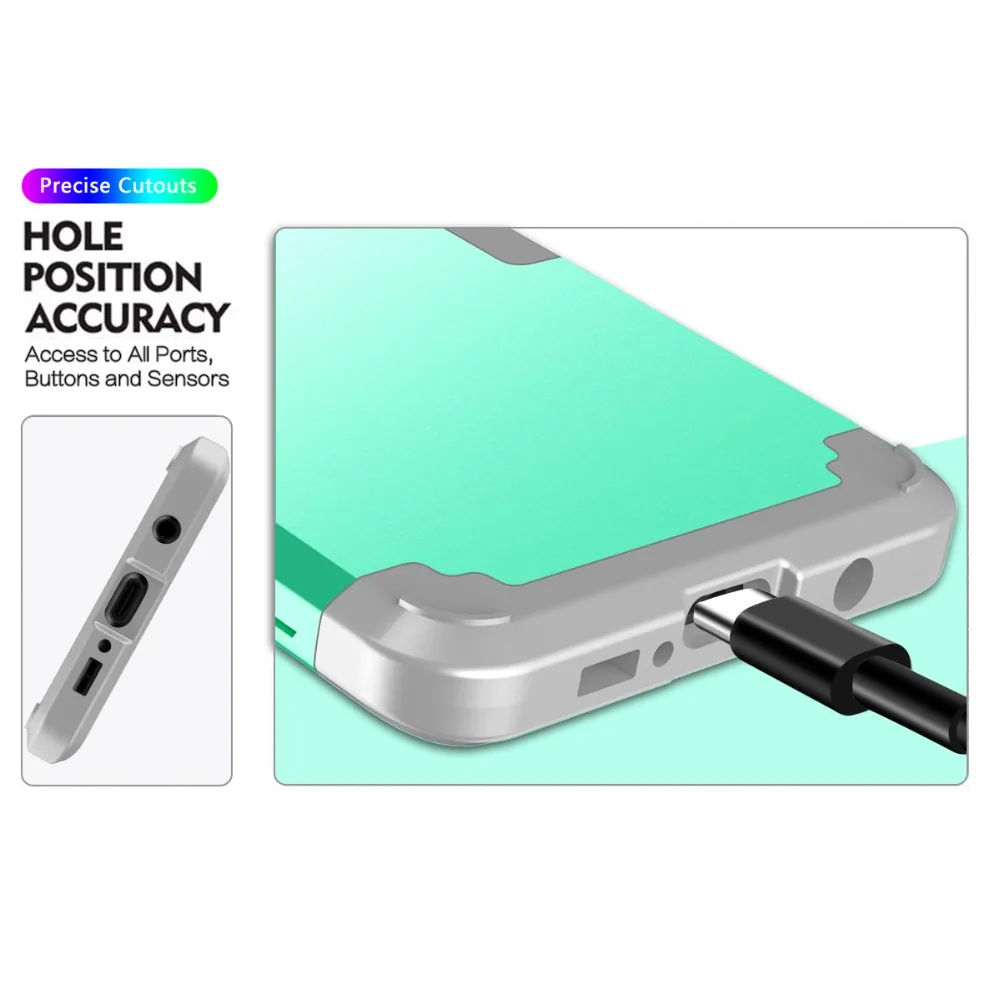 For Samsung Galaxy S10 Plus Case Shockproof Protect Hybrid Hard Rubber Impact Armor Phone Cases for | Мобильные телефоны и