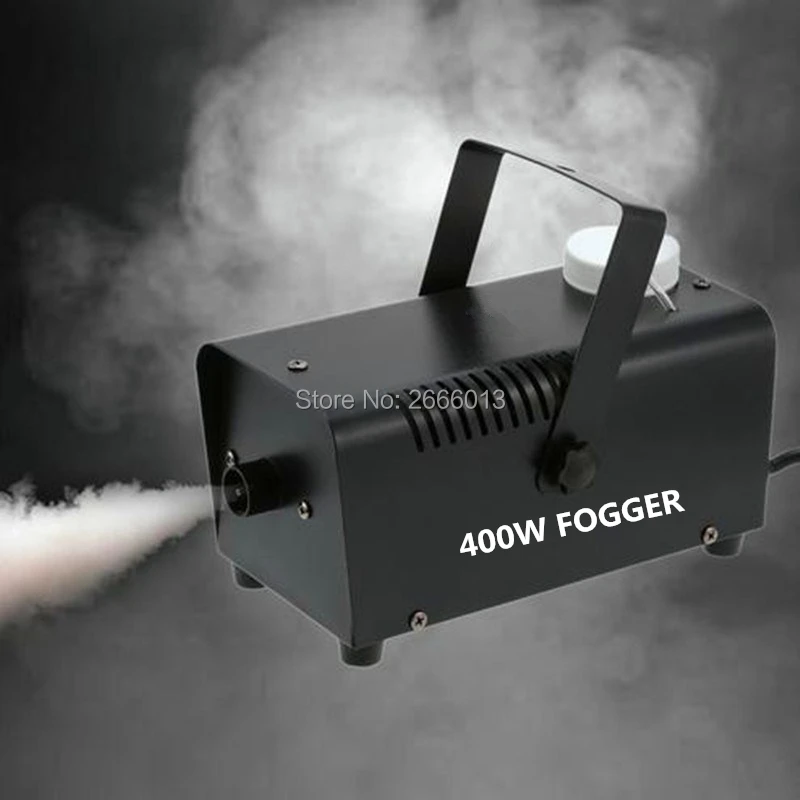 

400W Fog Machine Mini Stage Smoke Ejector Portable Smoke Machine With Wire Control For KTV Holidays,Wedding Party Effect Fogger