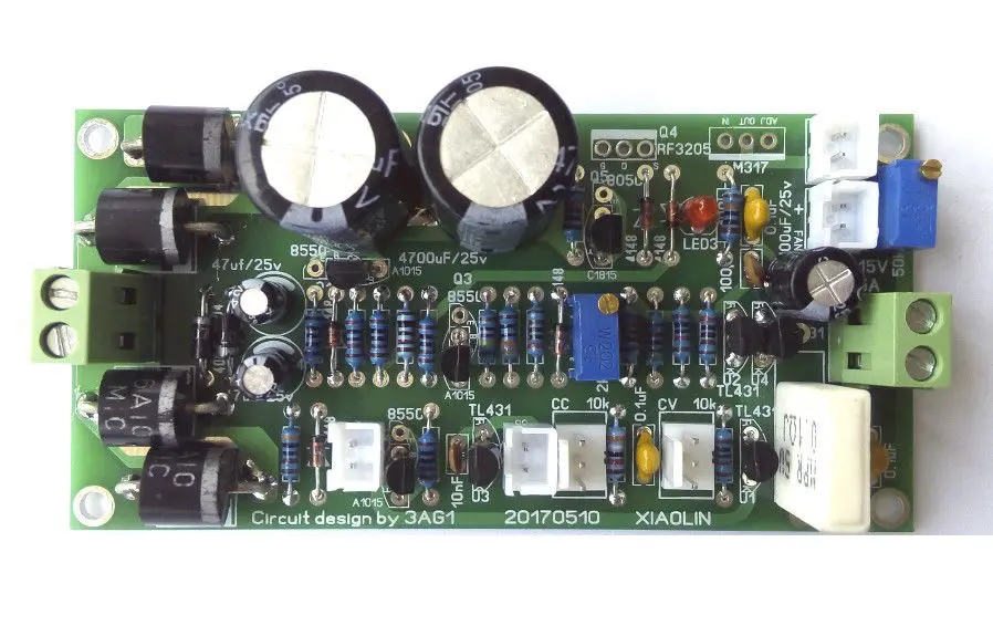 Dykb Регулируемый Мощность переменной Линейный DC 0-15V 5v 12v 0-5A напряжение регулируется постоянный ток Питание лаборатории LM31" сделай сам"