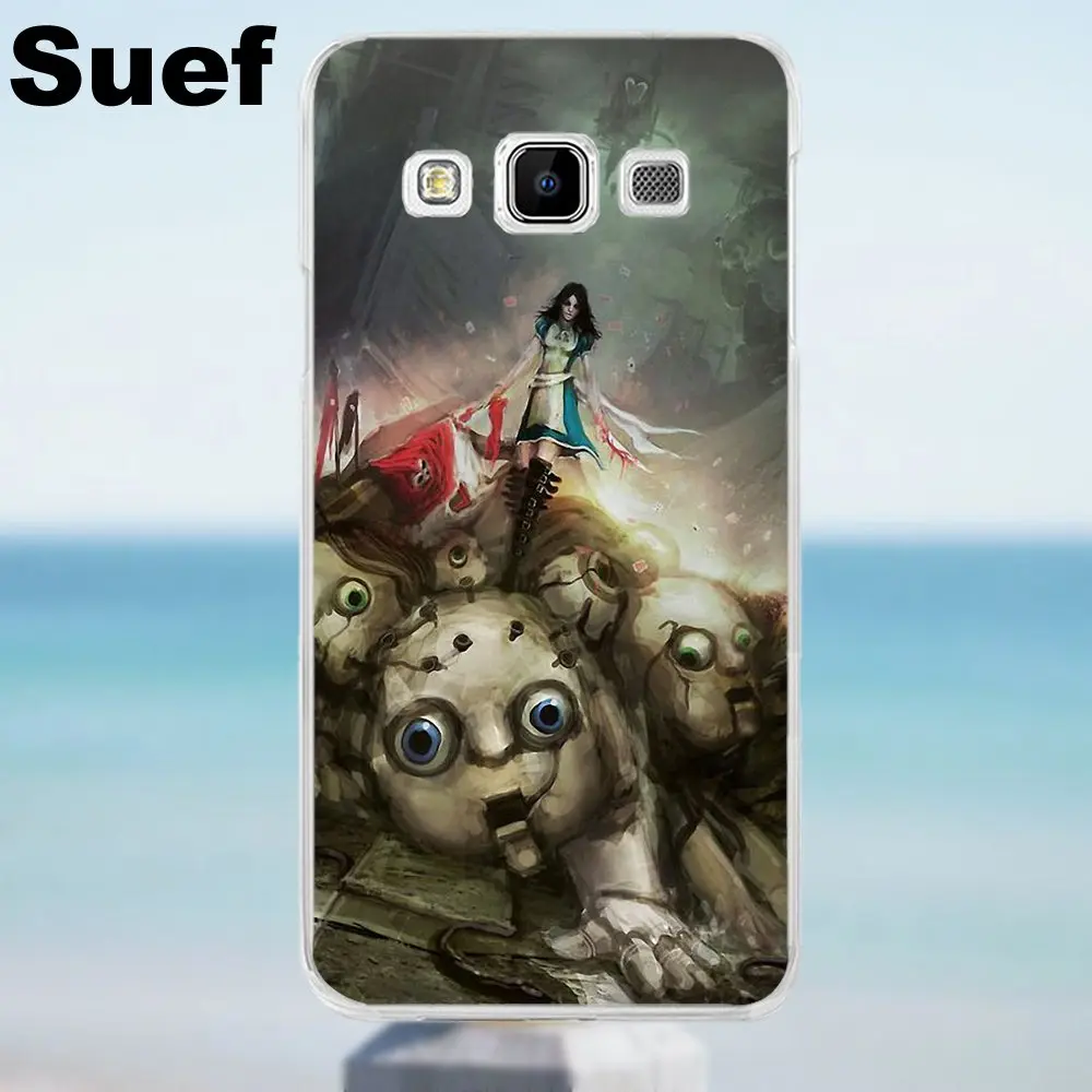 Suef чехлы из ТПУ для Galaxy Alpha Core Prime Note 2 3 4 5 S3 S4 S5 S6 S7 S8 mini edge Plus видеоигры Алиса Америка