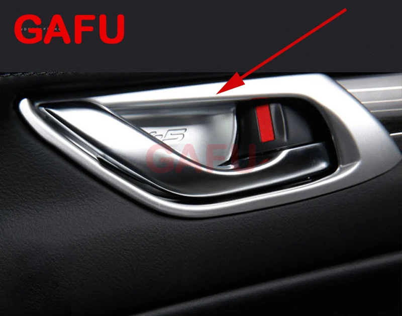 Для MAZDA CX 5 CX5 2017 2018 Автомобильная дверная ручка Чаша Чехлы ABS Хромированная