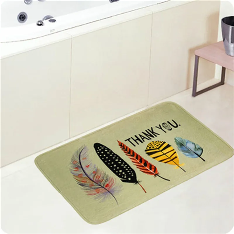 Противоскользящие мягкие коврики для дверей кухни ванной аксессуары коврик