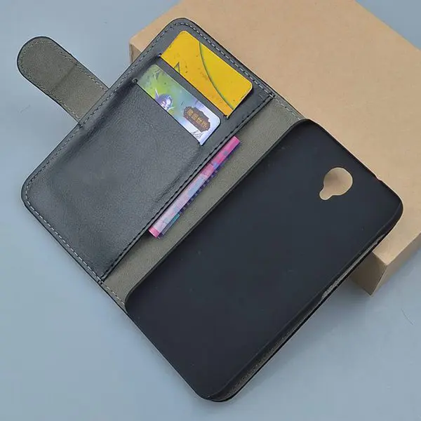 J & R брендовый Роскошный кожаный чехол-бумажник с откидной крышкой для Alcatel One Touch