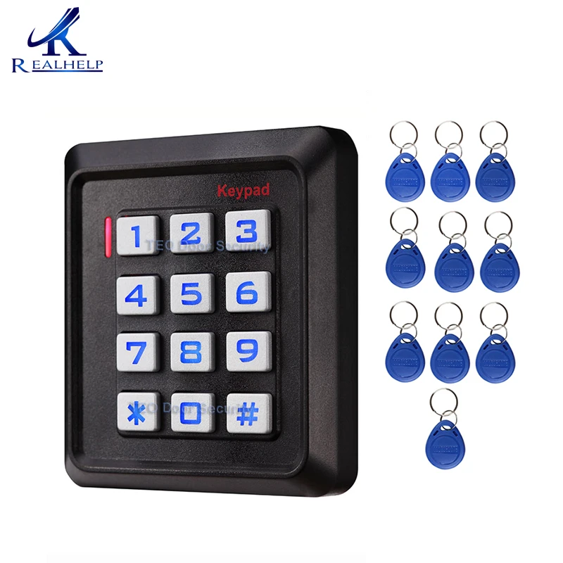 RFID считыватель карт управление доступом двери одной клавиатура WG автономный