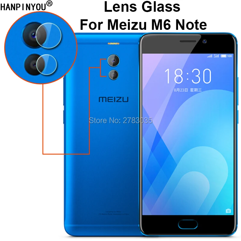 Прозрачная ультратонкая задняя камера для Meizu M6 Note 5 дюйма защитная пленка из