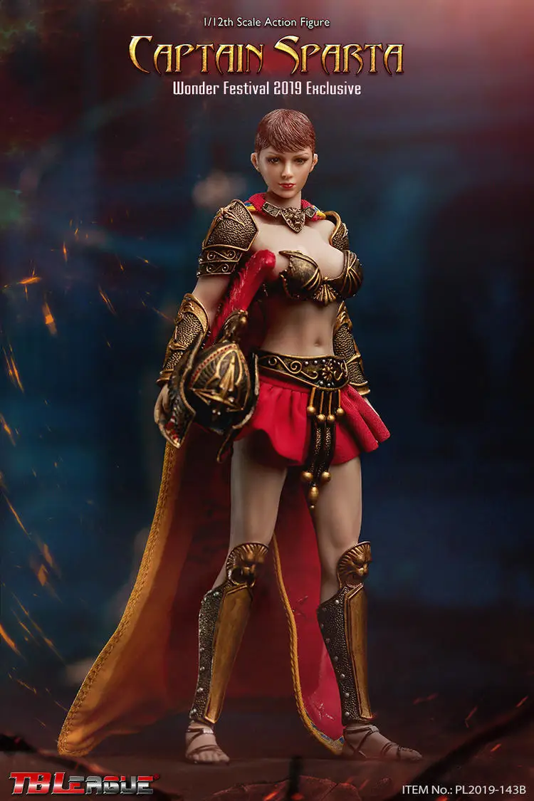 TBLeague 1/12 масштаб капитан Спарта фигурку чудо фестиваль 2019 эксклюзивный | Игрушки и