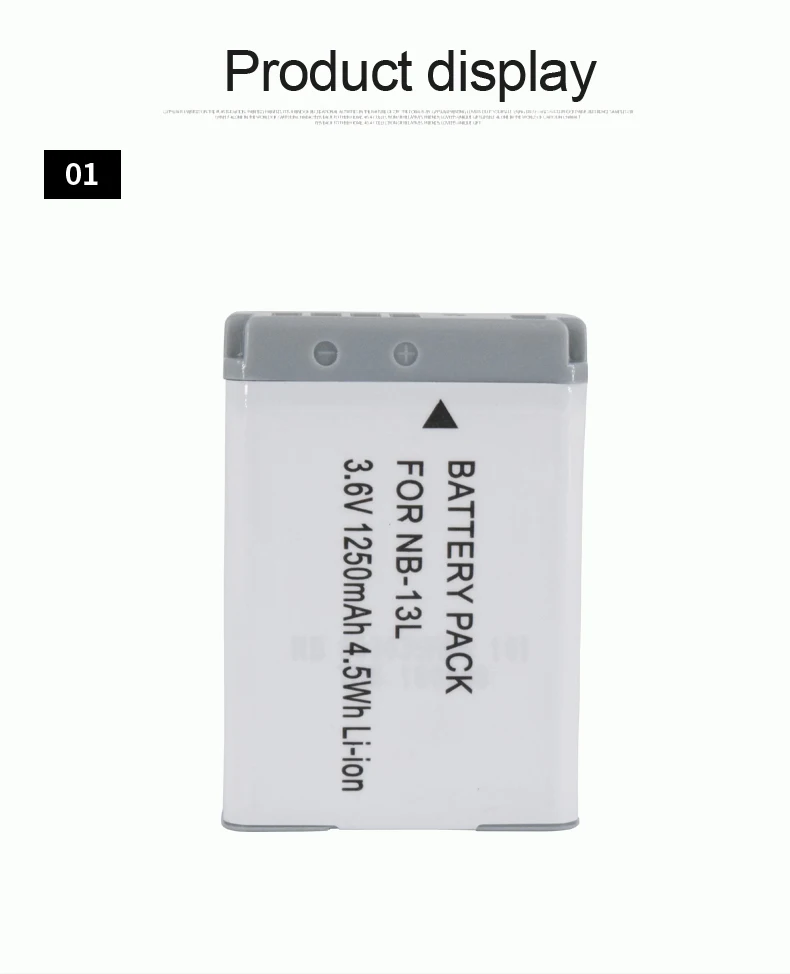 PALO 1250mAh NB-13L NB13L NB 13L Аккумулятор для цифровой камеры Canon G7 X Mark II G7X PM165 G5 X G5X G9 X G9X SX620 SX720 HS