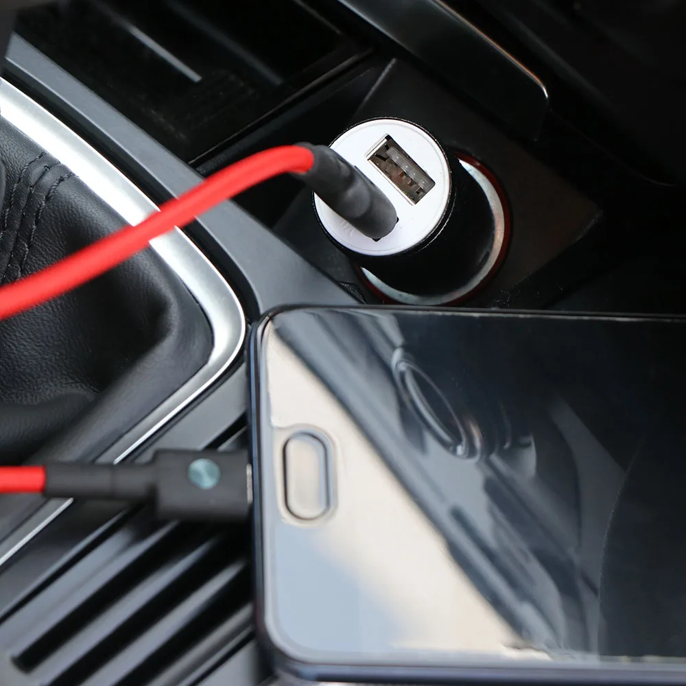 Автомобильное электронное зарядное устройство 2 usb-порта для быстрой зарядки