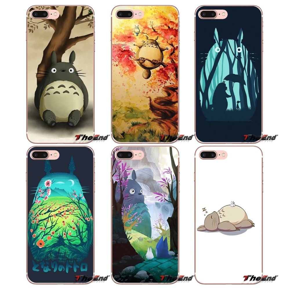 Силиконовый чехол из ТПУ для Samsung Galaxy Note 3 4 5 Grand Core Prime S3 S4 S5 MINI S6 S7 edge S8 S9 Plus Japan My Neighbor