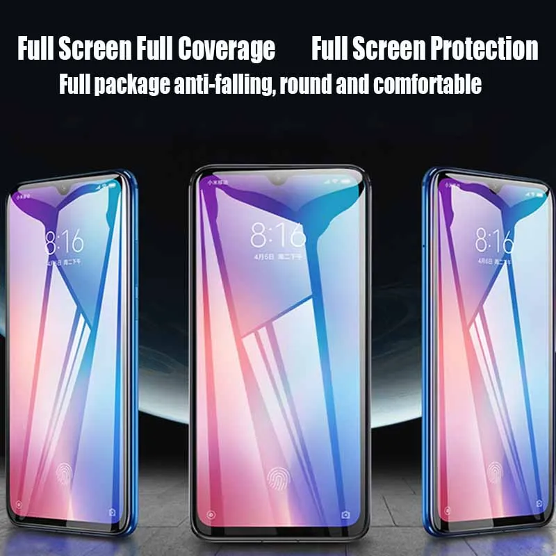 Закаленное стекло 9D для Xiaomi Mi 9 защитное Xiomi 8 Lite Pro SE POCO F1 A2 POCOPHONE GO 6 | Мобильные