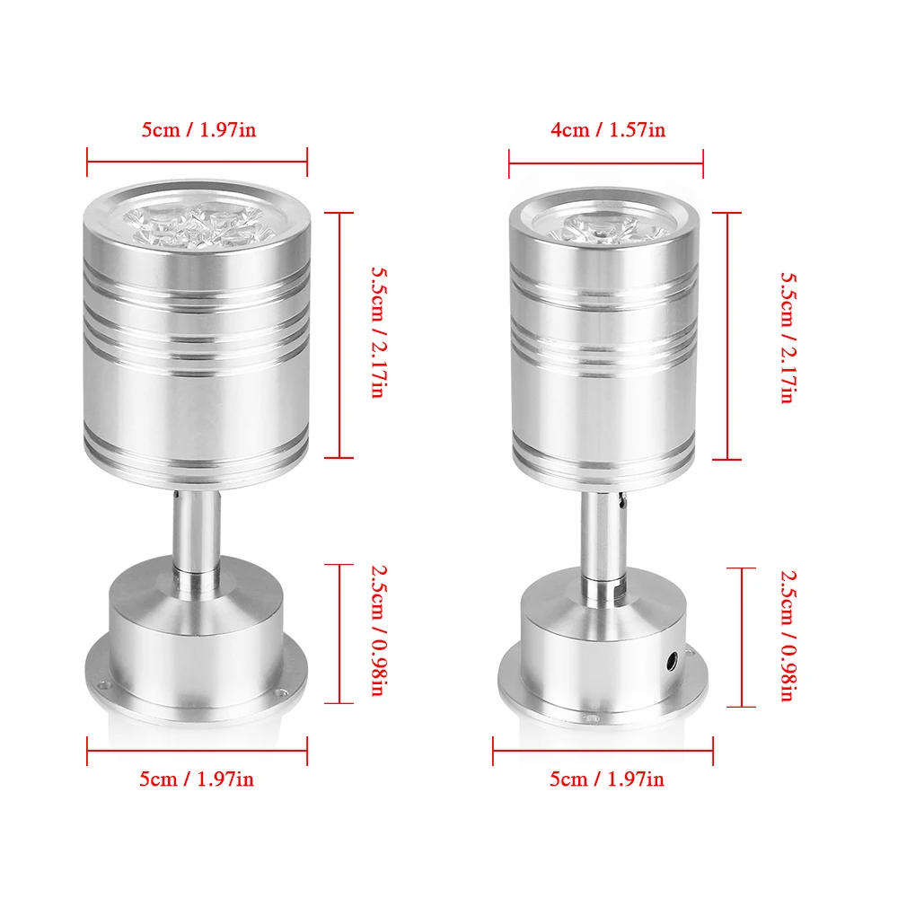 LemonBest вращасветодиодный на 360 градусов Светодиодная лампа точесветильник