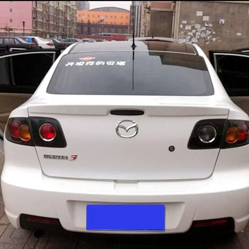 Спойлер заднего крыла для Mazda 3 высококачественный спойлер из АБС-пластика